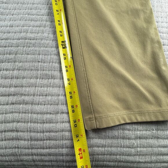 Lululemon Commission Pant Mens 35x31 Beige ABC Golf Stretch Commute Warpstreme - Picture 3 of 10